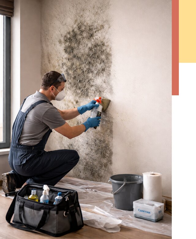 Удаление плесени со стен в Самаре от 2173 руб. — быстро и недорого | ОТДЕЛОЧНИК-Смр
