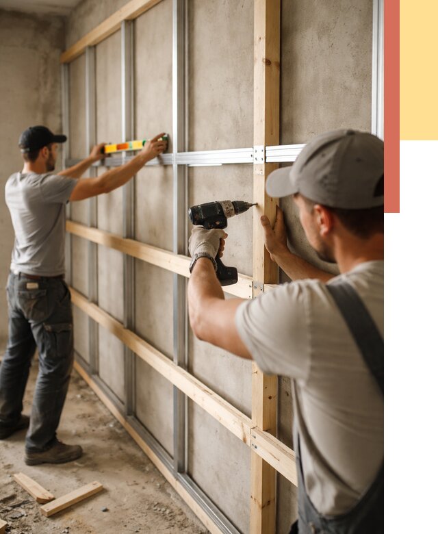 Устройство обрешетки под панели в Самаре от 2122 руб. — монтаж под ключ | ОТДЕЛОЧНИК-Смр