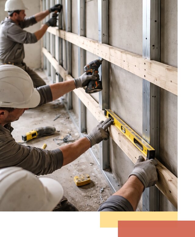 Устройство обрешетки под панели в Самаре