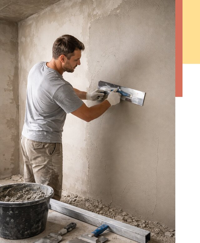 Штукатурка стен без маяков в Самаре от 7276 руб/м2 — услуги и цена | ОТДЕЛОЧНИК-Смр