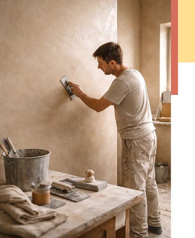 Марокканская штукатурка таделакт в Самаре под ключ от 4245 руб. | ОТДЕЛОЧНИК-Смр