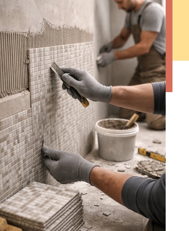 Облицовка стен мозаикой в Самаре от 3234 руб/м2 — укладка мозаики на стены | ОТДЕЛОЧНИК-Смр