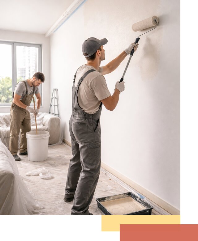 Покраска стен в офисе в Самаре — быстрый и качественный ремонт